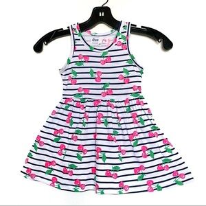 💜Sale Girls Cherry summer Dress